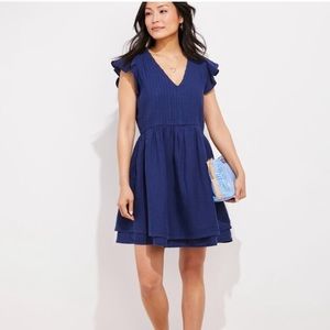 NWT Vineyard Vines Linen Pintuck Dress